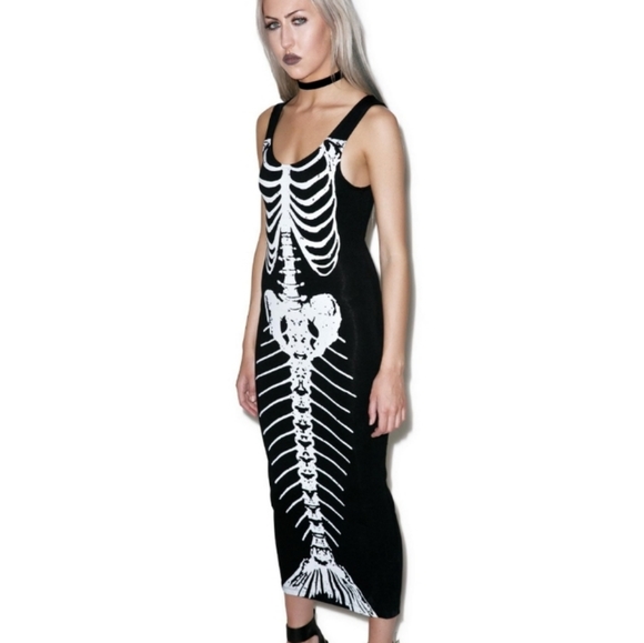 NWT! Iron Fist Bone Deep Iridescent Sleeveless Maxi Dress - Picture 2 of 9